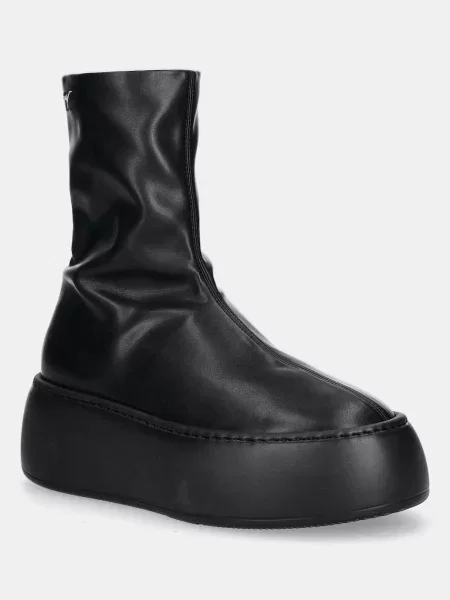 Боти Giuseppe Zanotti Alma с платформа черно