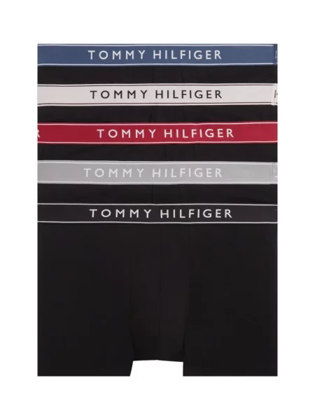 Șosete Tommy Hilfiger cu autograf negru