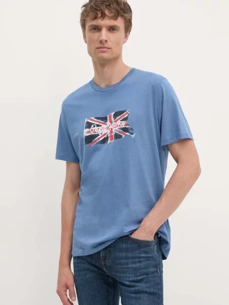 Футболка Pepe Jeans Clag з принтом