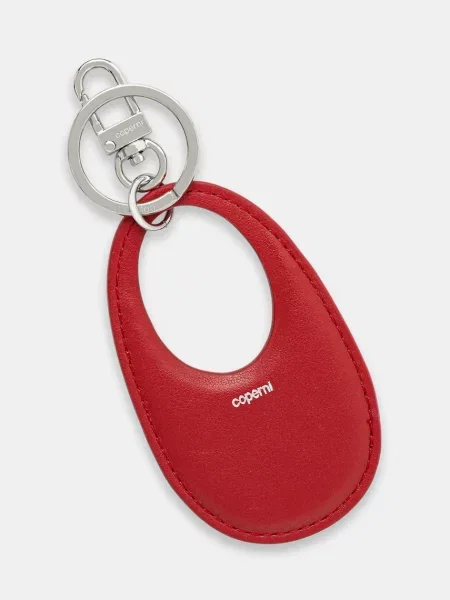 Usnjen obesek za ključe Coperni Swipe Keychain rdeča