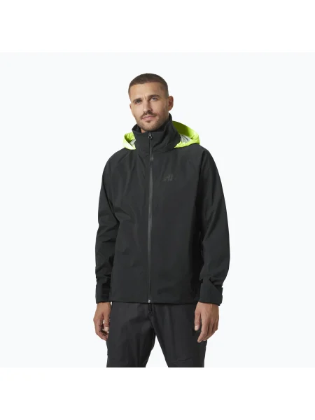 Olcsóbban. Férfi vitorlás kabát Helly Hansen HP Foil Shell ebony. Méret: XXL fekete