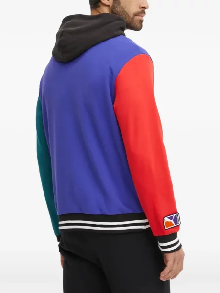 Hanorac cu glugă Puma cu imagine albastru