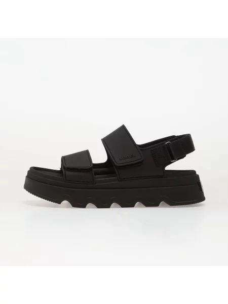 Укорочені кросівки Sorel з ремінцем на щиколотці з ремінцями чорні