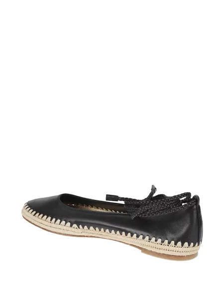 Balerini Max Mara din piele negru
