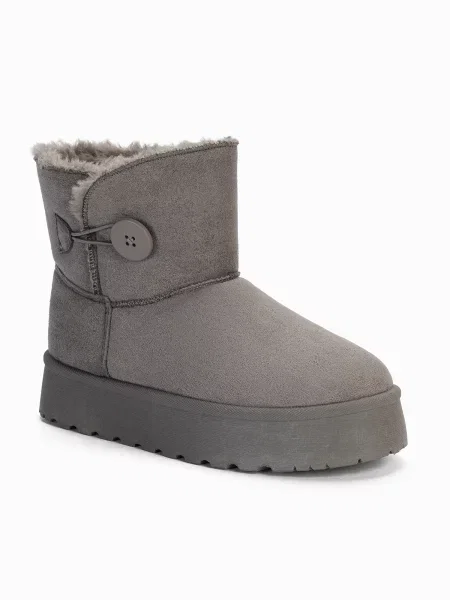Island Boot Kozačky SIMON' šedá