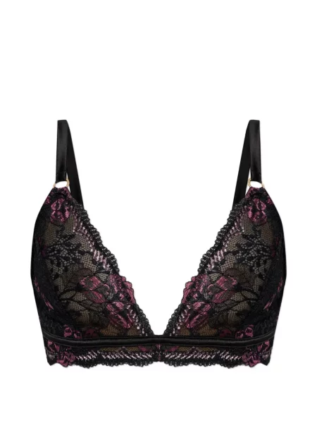 Sutien bralette Heist din dantelă negru