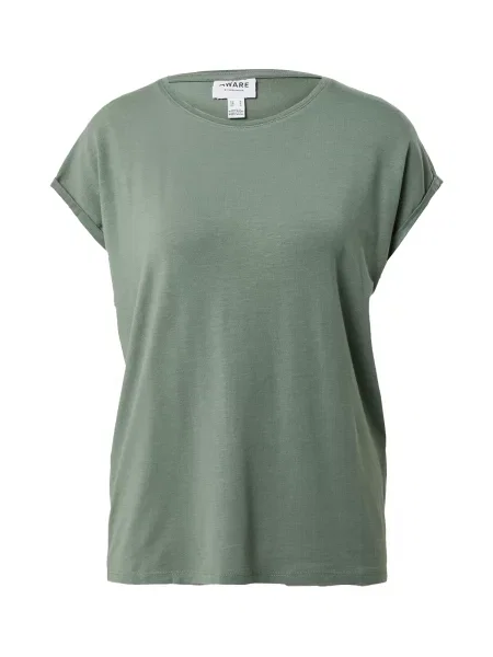 VERO MODA Tricou AVA închis verde