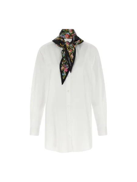 Koszula Dolce And Gabbana popelinowa biała
