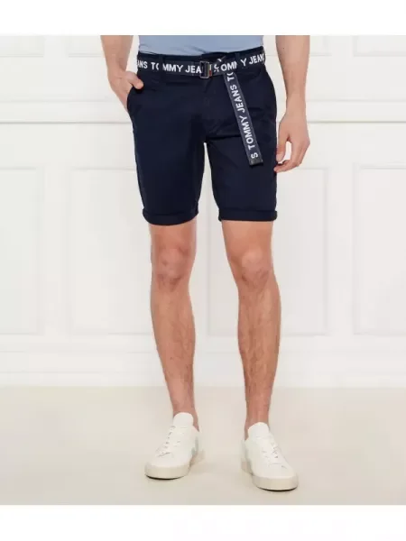 Tommy Jeans Rövidnadrág SCANTON kék