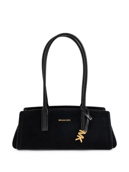Geantă Michael Michael Kors din piele cu volane roz