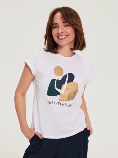 Tricou Marisse alb