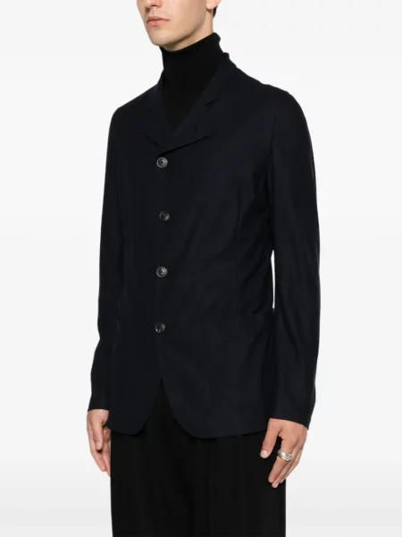 Gyapjú dzseki Emporio Armani kék