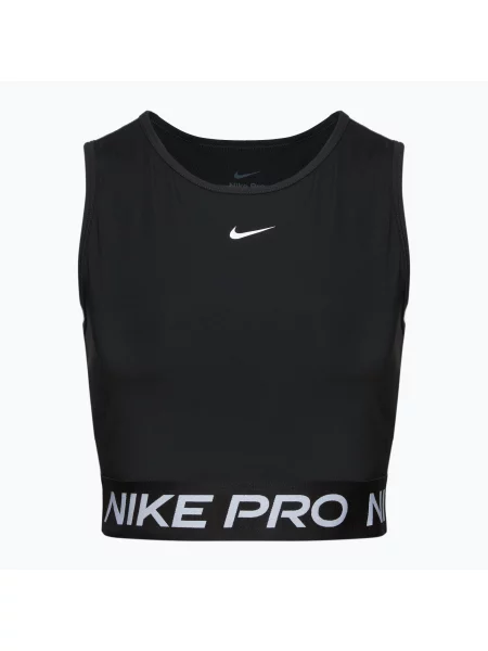 Tank top treningowy Nike Pro Dri-Fit black/white biała