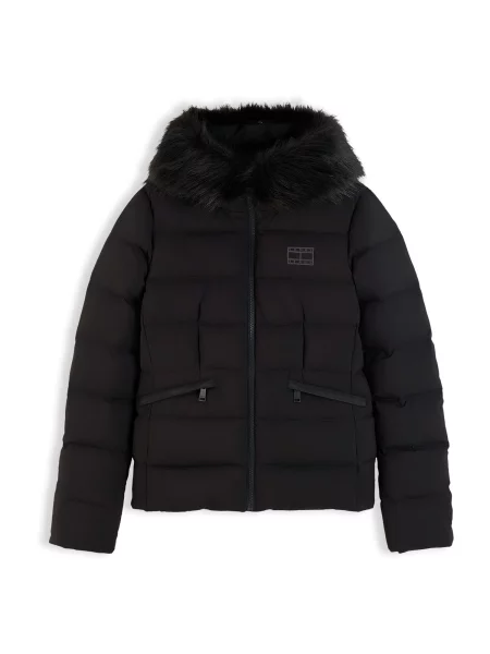 Tommy Jeans Téli dzseki szürke fekete