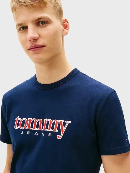 Футболка Tommy Jeans синя