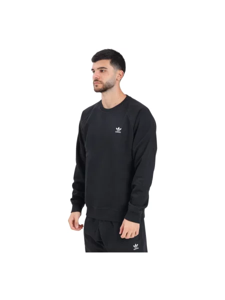 Bluza adidas Trefoil Essentials Crew Sweatshirt Black S czarna