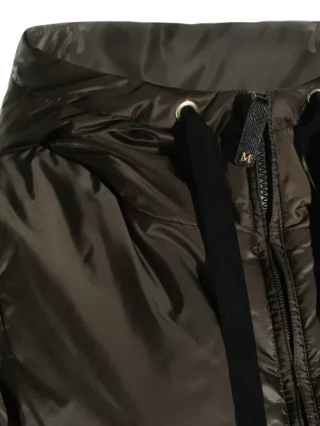 Geacă Max Mara cu glugă verde