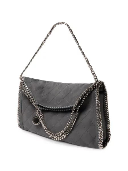 Matlasat geantă shopper Stella Mccartney gri
