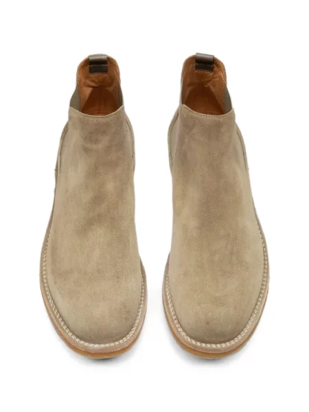 Botine chelsea Officine Creative din piele de căprioară