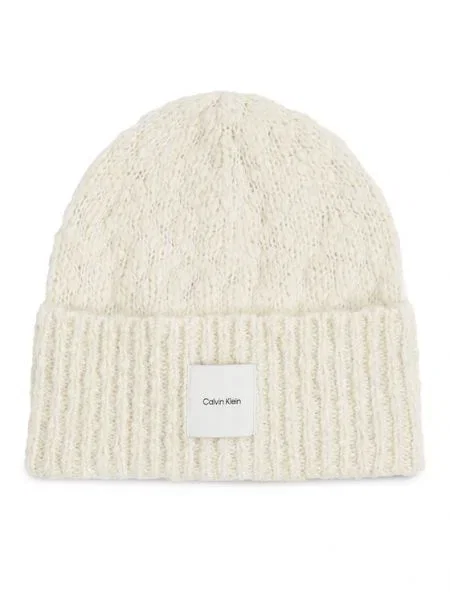 Calvin Klein Căciulă Boucle Écru