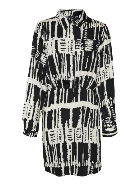 VERO MODA Rochie tip bluză VMCINDY CLEO bej negru