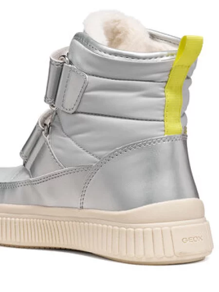 Geox Bakancs J Laquinny Girl B Abx M Ezüst