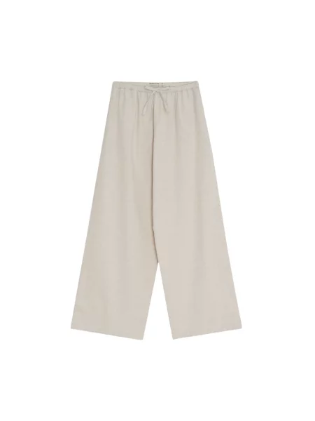 Spodnie palazzo The New Society beżowe