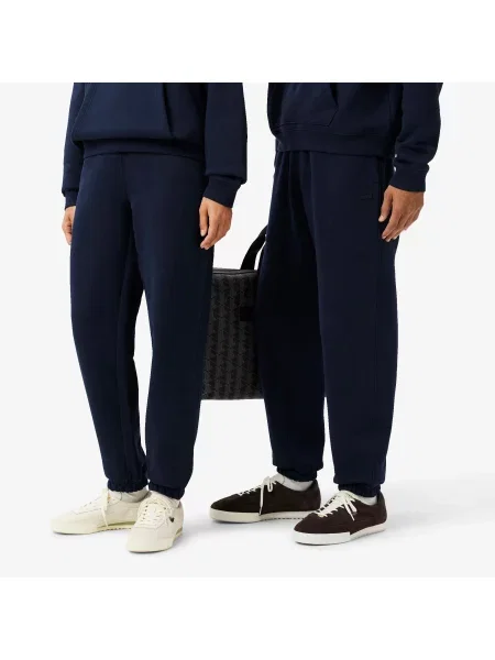 Lacoste Spodnie Dresowe granatowy