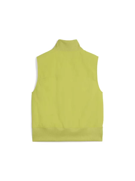 Жилет з утеплювачем PUMA Dare To Full-zip Vest комбінований верх зелений