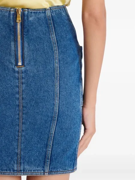 Fusta mini Balmain albastru