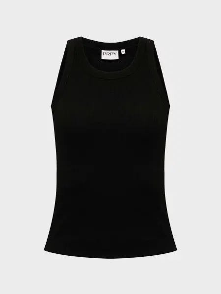 Майка PRPY бавовна/поліестер/еластан чорний