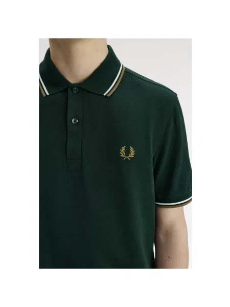 Košeľa Fred Perry zelená