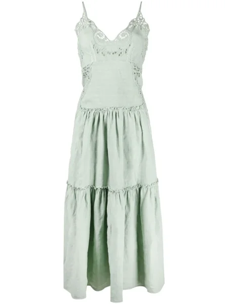 Rochie midi Alberta Ferretti cu broderie