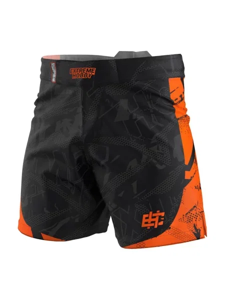 Spodenki do MMA męksie Extreme Hobby NEO pomarańczowe