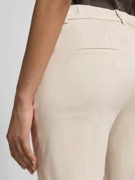 Spodnie w skróconym kroju Model Flour 2' Stehmann beżowe