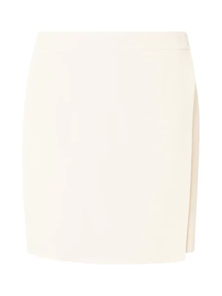 BOSS Fustă Vandera fildeş