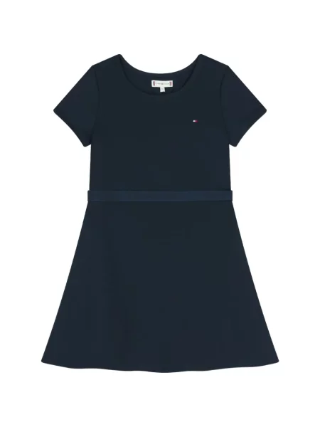 Sukienka dziecięca Tommy Hilfiger niebieska