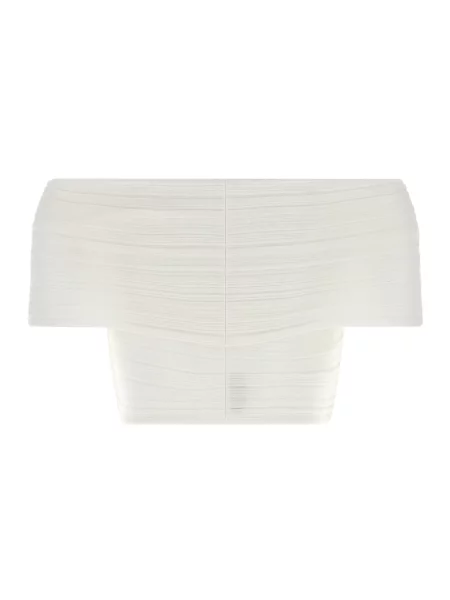 Lniany top Antonino Valenti biały
