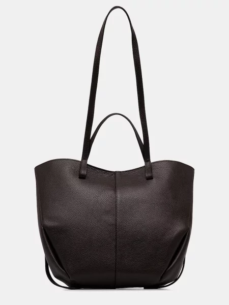 Geanta de piele Answear.lab din piele maro