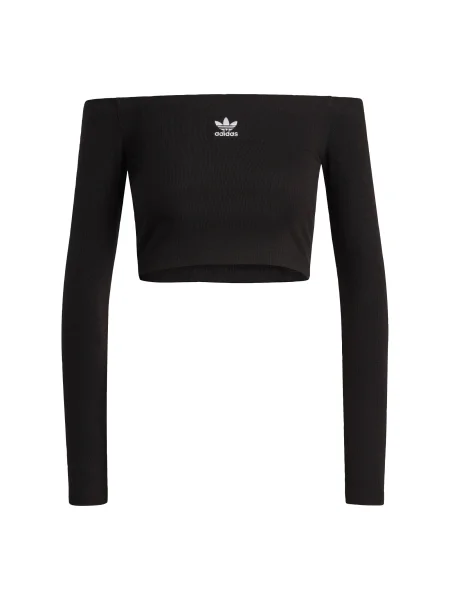 ADIDAS ORIGINALS Tričko Essentials černá bílá