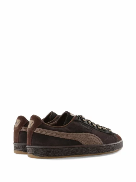 Sneakerși Puma Suede din piele de căprioară maro