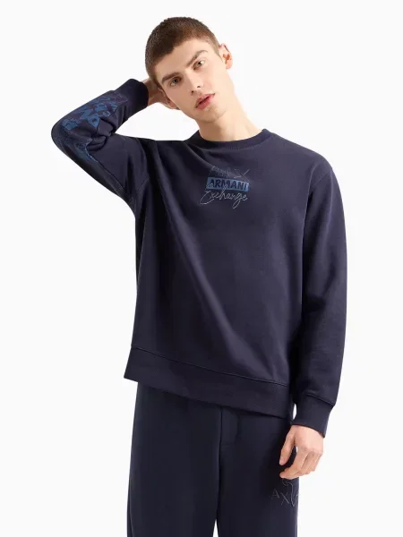 Свитшот Armani Exchange синий