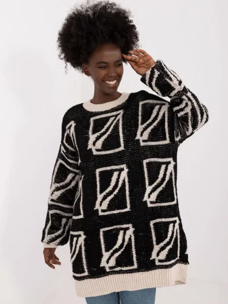 Pulover Fashionhunters negru