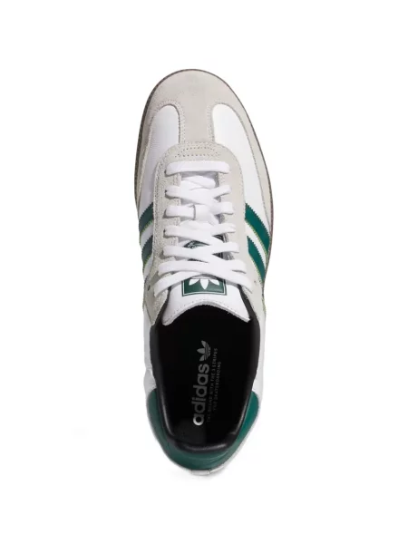 Sneakerși Adidas Samba cu dungi alb