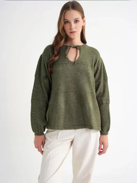 MixRay Svetr Pullover khaki
