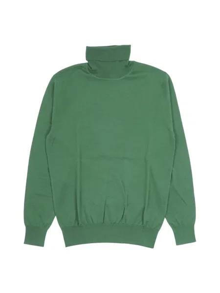 Sweter wełniany Aspesi wełniany zielony