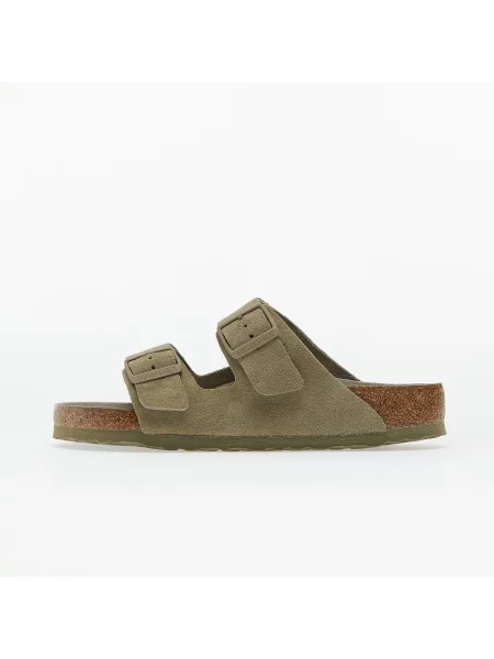 Tenisky Birkenstock Arizona Birko-Flor Soft Faded EUR 43 khaki