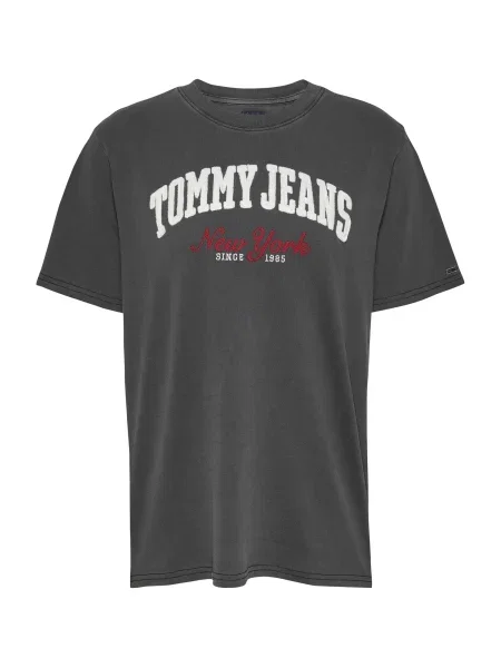 Tommy Jeans Tricou Varsity negru