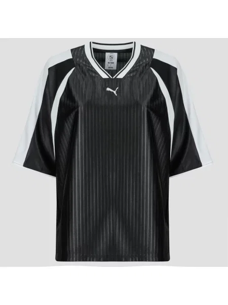 Jersey nogomet majica Puma s kratkimi rokavi črna