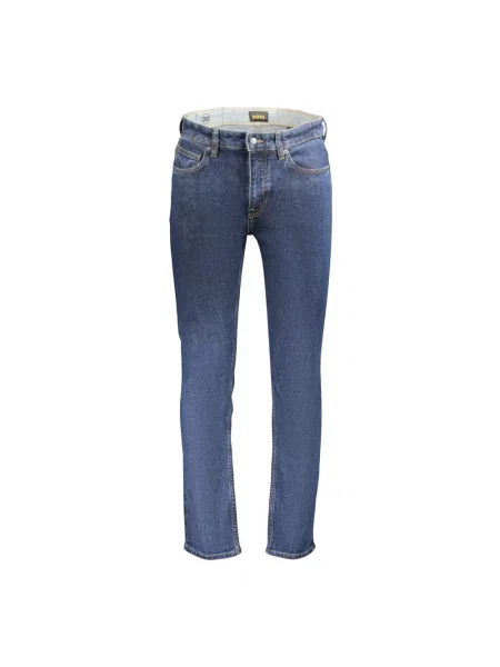 Jeansy Boss niebieskie